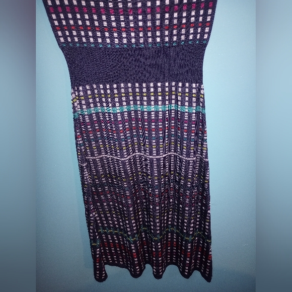 Laundry by Shelli Segal multi colored form fitting  knit dress in size Small - Picture 7 of 10
